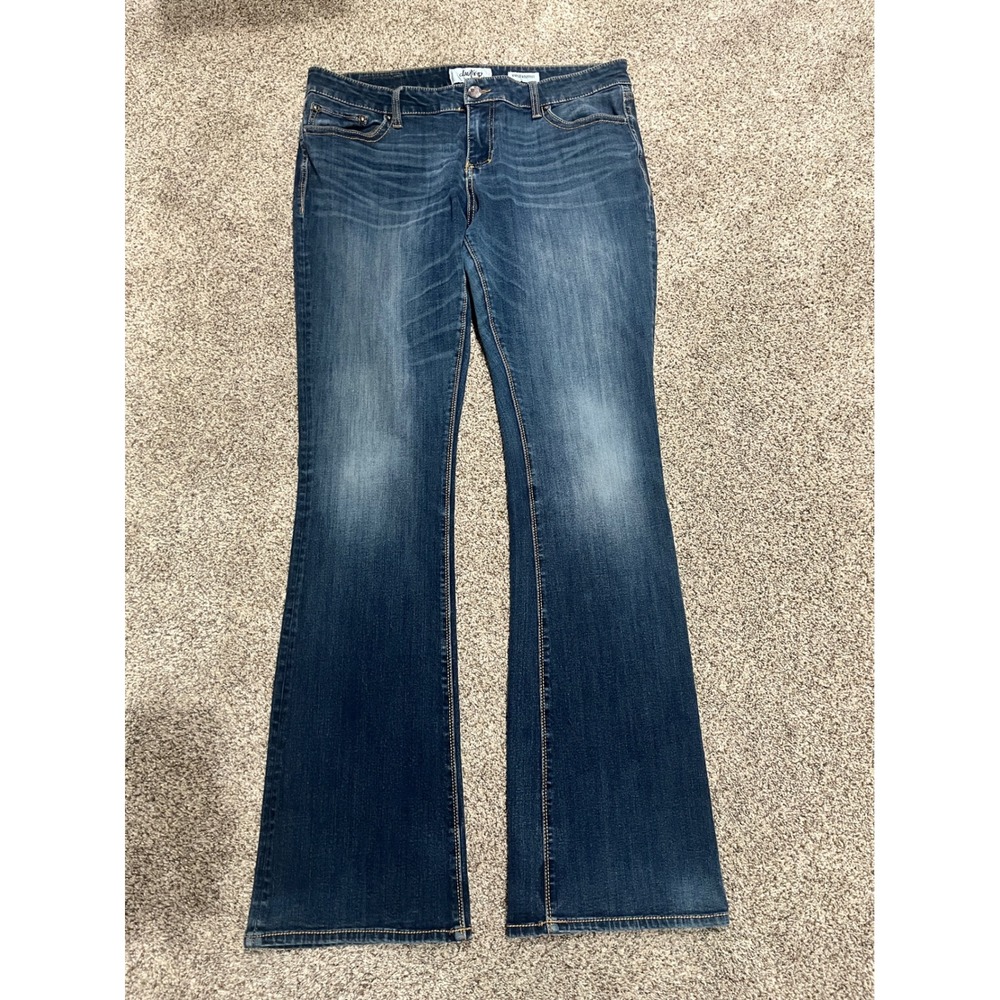 Daytrip Virgo Bootcut Jeans Dark Wash Denim 34XXL (36x36)